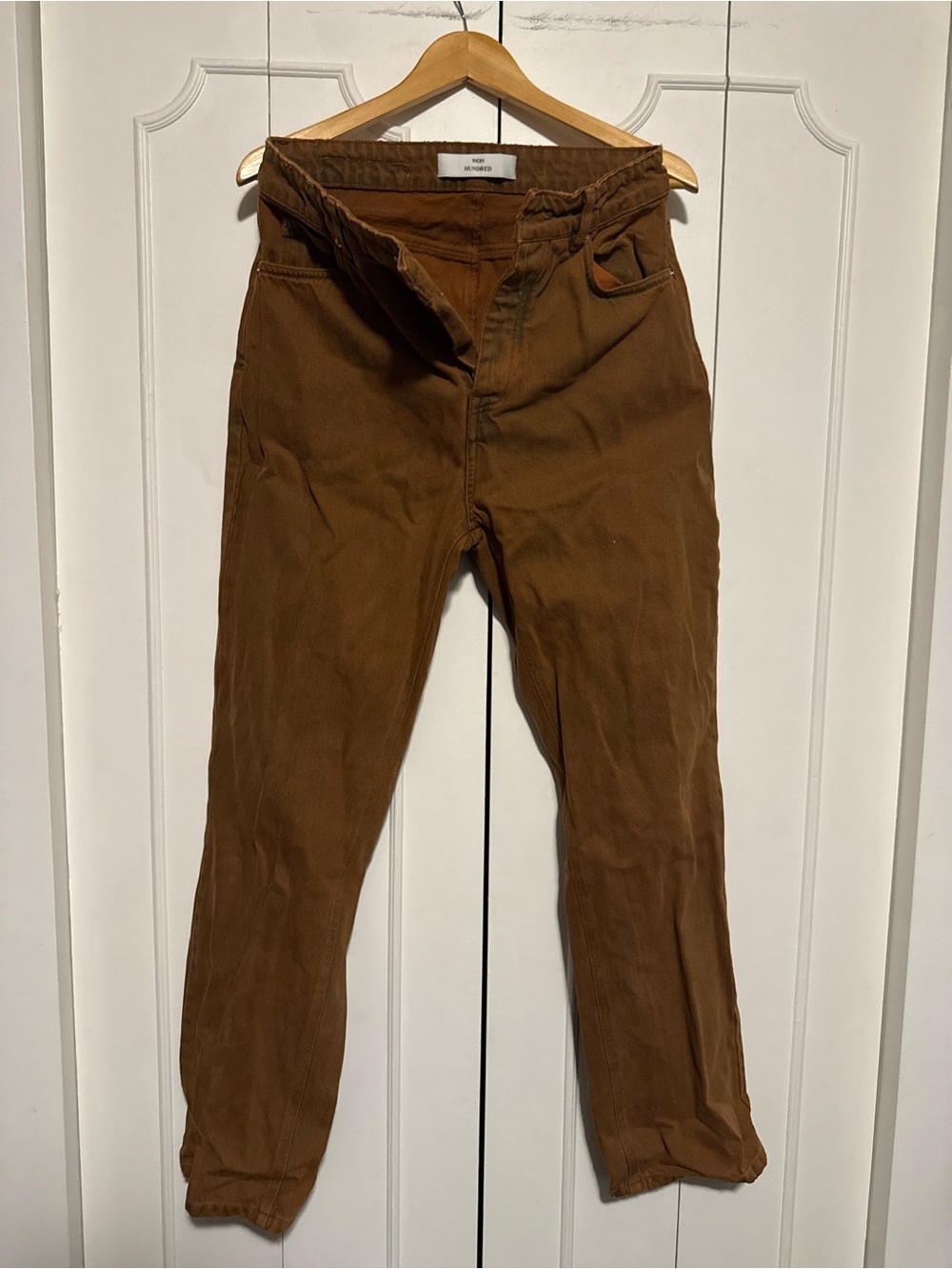 Won Hundred Denim jeans Pants in Rust Brown